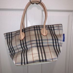 Burberry hardly used small tote.